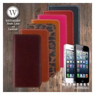 Wetherby Leather Case for Apple iPhone 5   Genuine leather, 100% handmade Cell Phones & Accessories