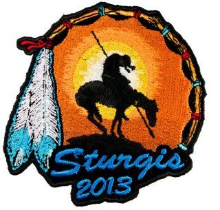 End of Trail Sturgis Bike Rally 2013 Iron or Sew on embroidered Biker Patch D43