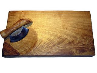 oak mezzoluna board by sticks and stones