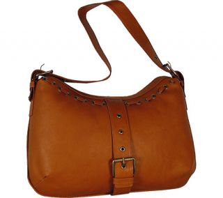 David King Leather 535 Multi Eyelet Handbag