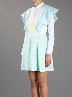 Jenny Fax Knitted Apron Dress