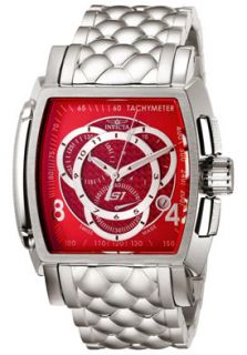 Invicta 6468  Watches,Mens S1 Chronograph Red Carbon Fiber Dial Stainless Steel, Chronograph Invicta Quartz Watches