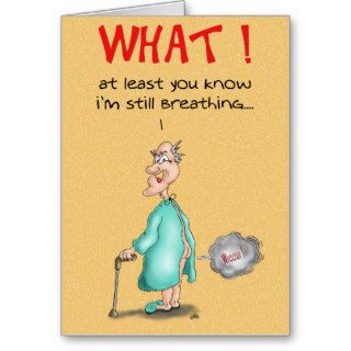 Funny Birthday Cards Old Fart