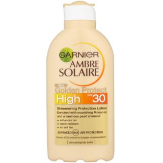 Garnier Ambre Solaire Golden Protect Milk SPF30 200ml      Health & Beauty