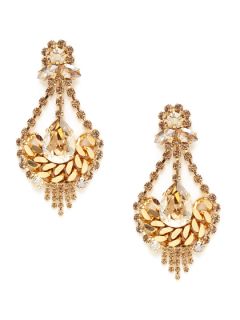 Crystal Geometric Shape Earrings by LK Jewelry