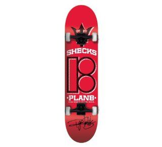 Plan B Mini Signature Skateboard Complete (Sheckler, 7.625 Inch x 30.25 Inch)  Standard Skateboards  Sports & Outdoors