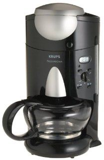 Krups 625.42 10 Cup Combination Grinder & Brewer with Programmable Timer, Black Drip Coffeemakers Kitchen & Dining