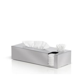 Blomus Nexio Tissue Box and Cotton Swab and Pads Dispenser