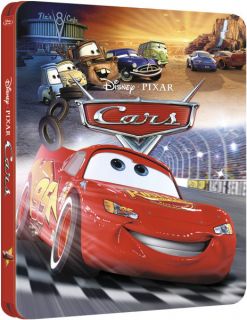Cars 3D   Zavvi Exclusive Limited Edition Steelbook (The Pixar Collection #8)      Blu ray