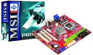 MSI P6NGM FD Quadcore nVidia Geforce 7100 nForce630i SATAII A/V Gb LAN DVI Raid Motherboard Electronics