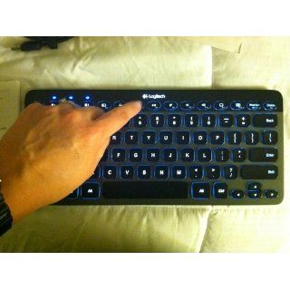Logitech Bluetooth Illuminated Keyboard K810 for PCs, Tablets, Smartphones   Black Computers & Accessories