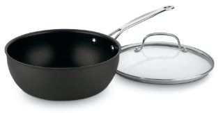 Cuisinart 635 24 Chef's Classic Nonstick Hard Anodized 3 Quart Chef's Pan with Cover Kitchen & Dining