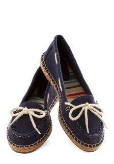 All About Annapolis Flat in Navy  Mod Retro Vintage Flats
