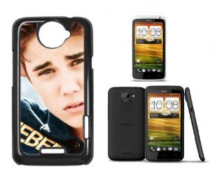 HTC ONE X HARD CASE WITH PRINTED ALUMINIUM INSERT JUSTIN BIEBER Cell Phones & Accessories
