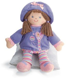 Kiana Brunette 13" Plush Doll by Gund Toys & Games