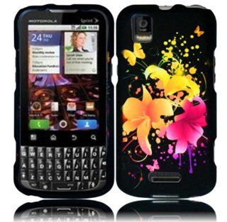 Heavenly Flowers Design Hard Case Cover for Motorola XPRT MB612 Cell Phones & Accessories