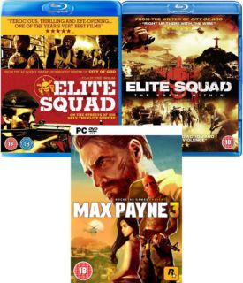 Max Payne 3 Bundle (Includes The Elite Squad and Elite Squad The Enemy Within on Blu ray)      PC