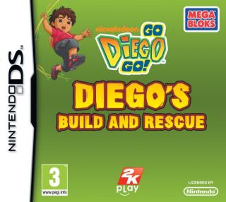 Go Diego Go Build and Rescue      Nintendo DS