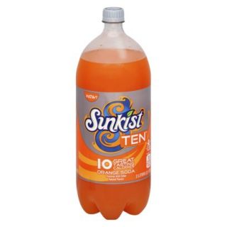 Sunkist Ten Orange Soda 2 l
