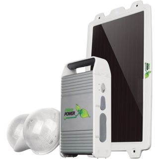 Nature Power Solar Power Pack and Light Combo, Model# 40050  Portable Power Solutions