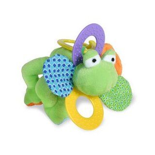 Infantino Peek A Boo Frog Rattle  Baby Rattles  Baby