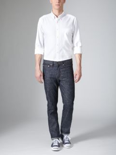 Weird Guy High Raw Denim Jeans by Naked & Famous