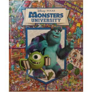 Disney Pixar Monsters University Look and Find Editors of Publications International 9781412796491 Books