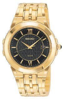 Seiko Men's SKK640 Le Grand Sport Gold Tone Watch Seiko Watches