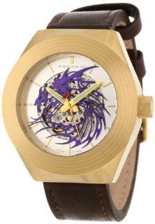 Android Men's AD651BGPU Tattooed Dragon Automatic Skeletonized Watch at  Men's Watch store.