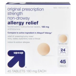 up&up Non Drowsy Allergy Relief Tablets 180 mg  