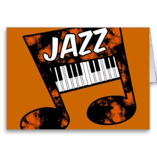 jazz greeting cards