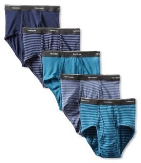 Fruit of the Loom Men's 5 Pack Stripe Solid Brief at  Mens Clothing store