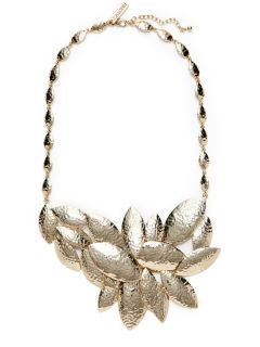 Wendy Leaf Cluster Bib Necklace by Kendra Scott Jewelry