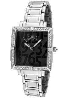 Invicta 10672  Watches,Womens Wildflower White Diamond Grey Dial Stainless Steel, Casual Invicta Quartz Watches