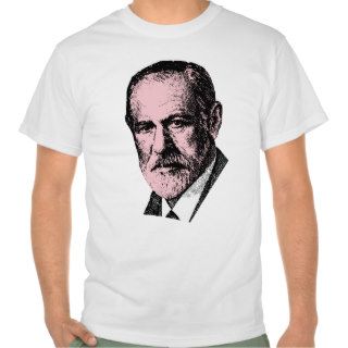Pink Freud Sigmund Freud T shirts