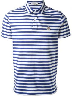 Moncler Striped Polo Shirt   Biffi