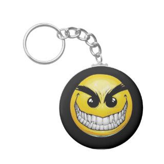 evil smile key chains