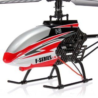MJX F645 F45 4ch LCD 2.4GHZ Large Single Blade Rc Helicopter (Colors may vary) Toys & Games