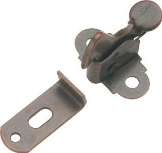 Hickory Hardware P654 STB 1 3/8" x 1 1/4" Cabinet Catch, Statuary Bronze   Cabinet And Furniture Latches  