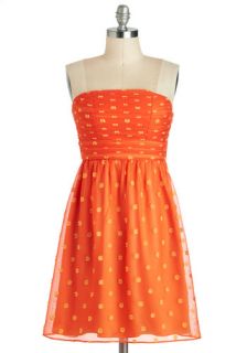 Mango and Mandarin Dress  Mod Retro Vintage Dresses