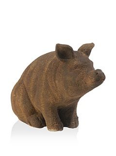 Shop Pig Statue Figurine 15.5" at the  Home Dcor Store. Find the latest styles with the lowest prices from FantasticDecor