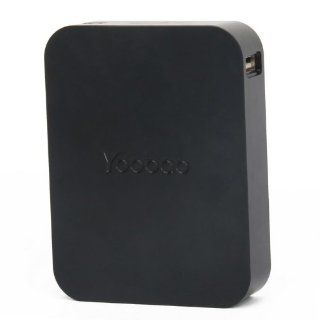 Yoobao YB 647 10400mAh Power Bank W/ 2 x Charging Adapters + LED Light   Black Cell Phones & Accessories