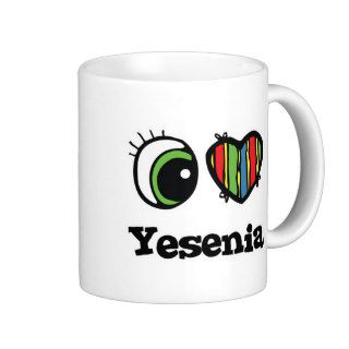 I Love (Heart) Yesenia Coffee Mug