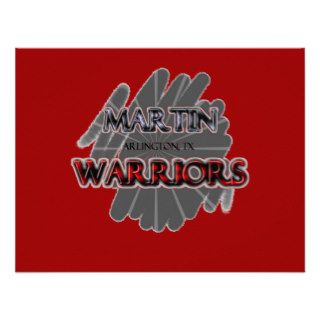 Martin High School Warriors   Arlington, TX Announcements