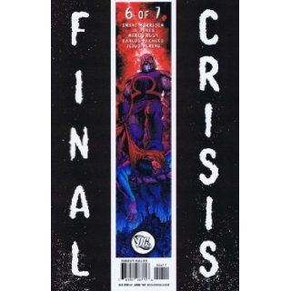 Final Crisis #6 "Story Cover  Death of Batman" MORRISON Books