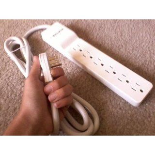 Belkin 6 Outlet Commercial Surge Protector with Rotating Plug (8 Feet) Electronics