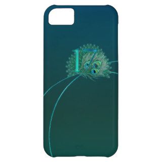 17 birthday peacock template age number iPhone 5C covers