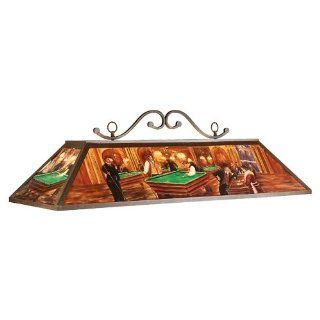 Hall Pool Table Light 48W Inch Multicolor   RP48 HALL   Table Lamps  