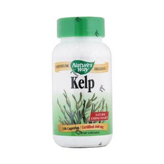 Nature's Way   Kelp 660 mg 100 caps Health & Personal Care