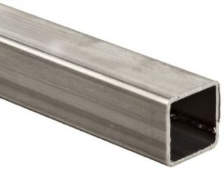 Stainless Steel 304 Square Tubing, ASTM A554, 3/4" x 3/4", 0.065" Wall, 36" Length Stainless Steel Metal Raw Materials